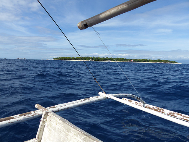 Balade en bateau traditionnel aux Philippines