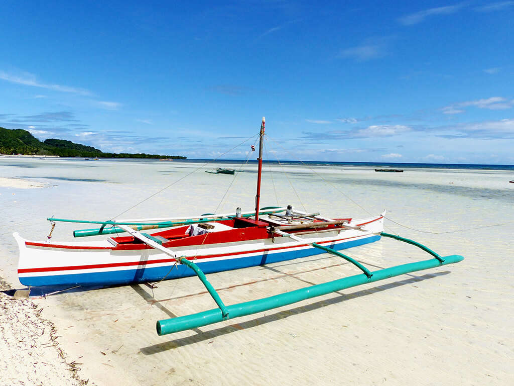 Anda beach à Bohol.