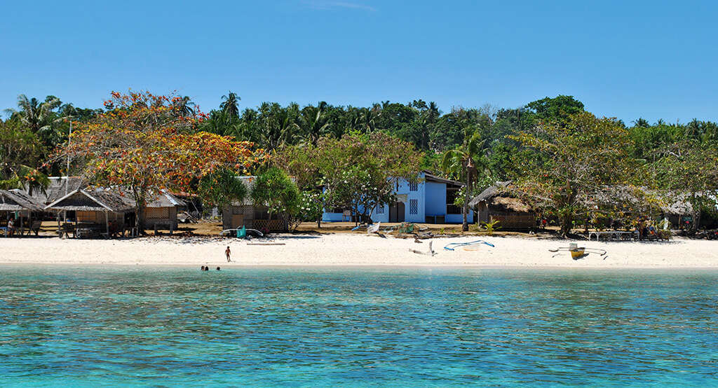 Plage à Bohol.