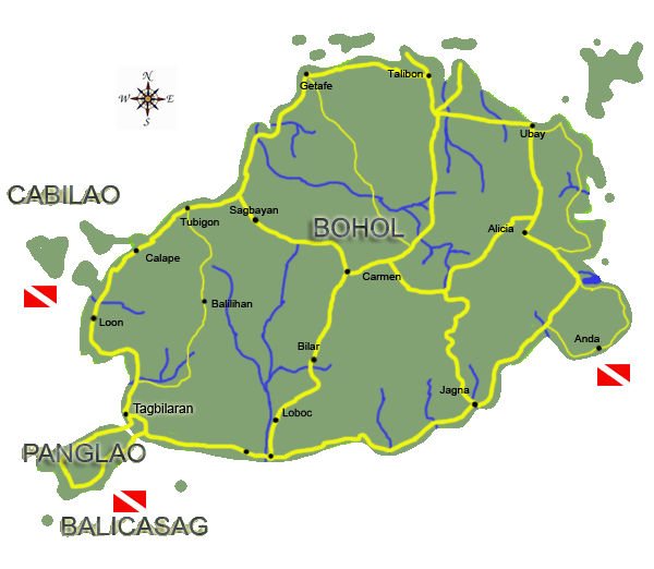 carte de bohol.