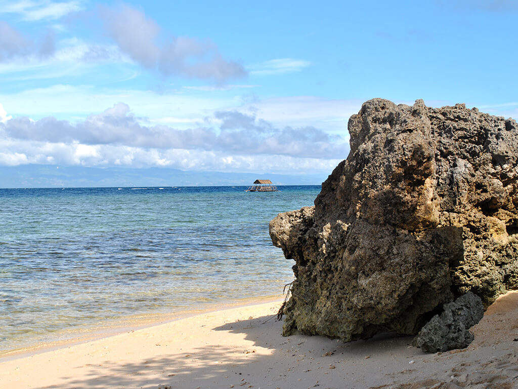 Plage à cebu.