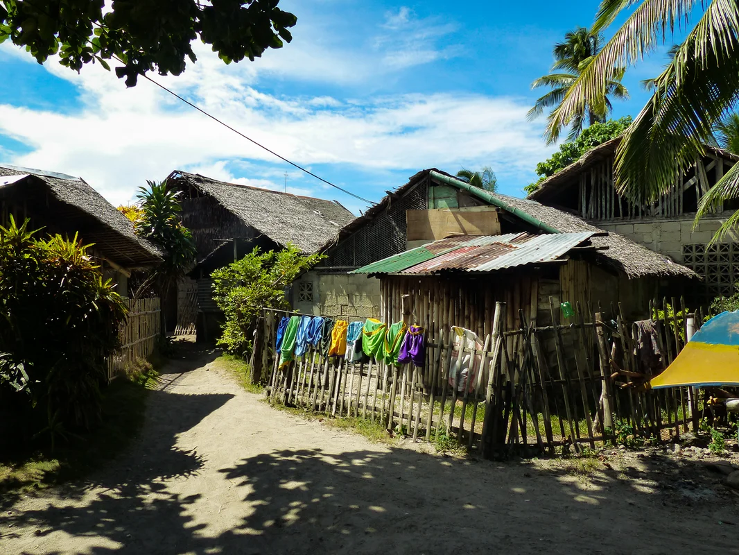 Paysages de l'île d'Apo dans la région de Negros aux Philippines