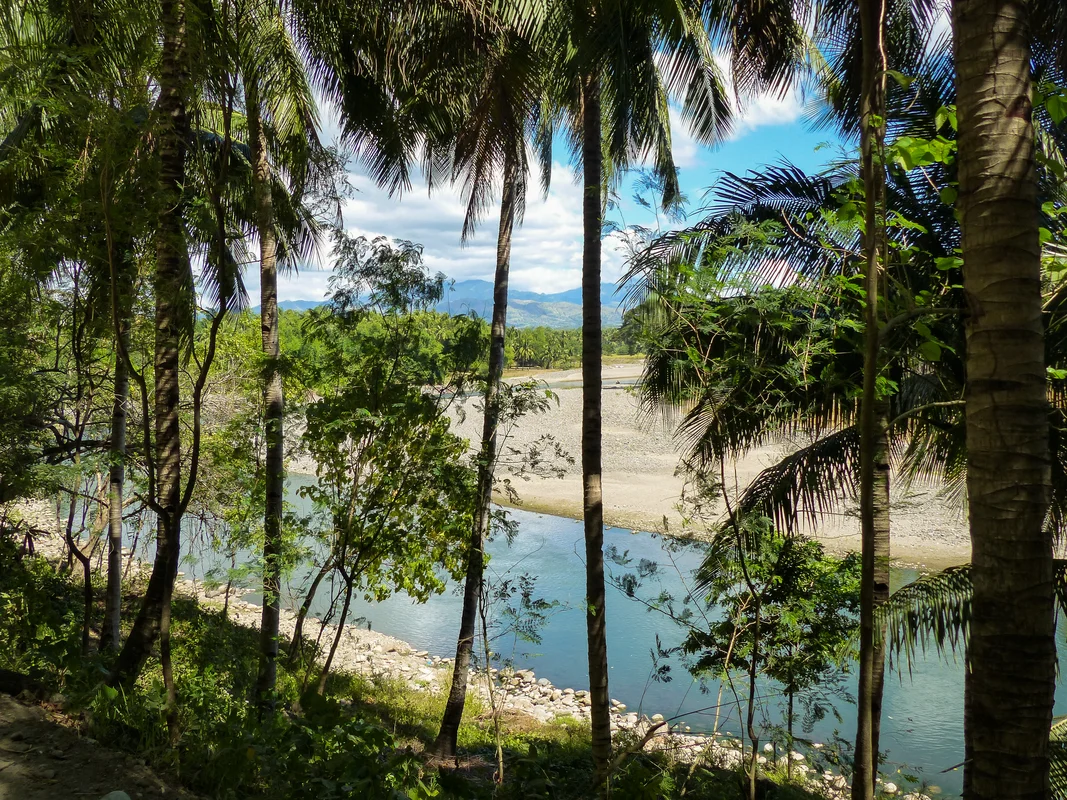Le lac Balanan à Negros aux Philippines