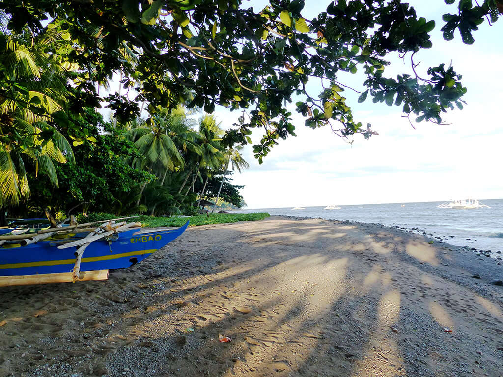 Plage dans les régions de Negros et Apo.