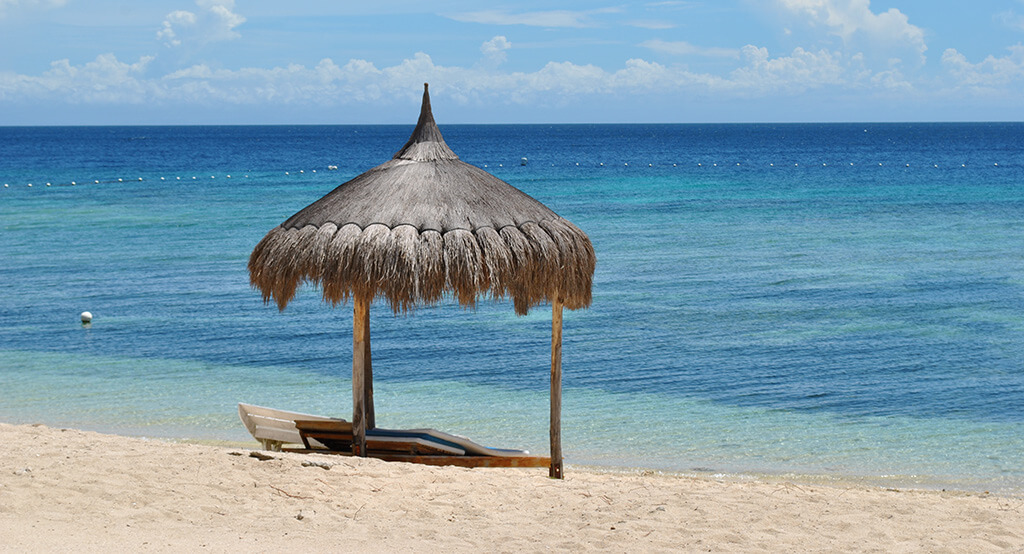 Plage à Siquijor.