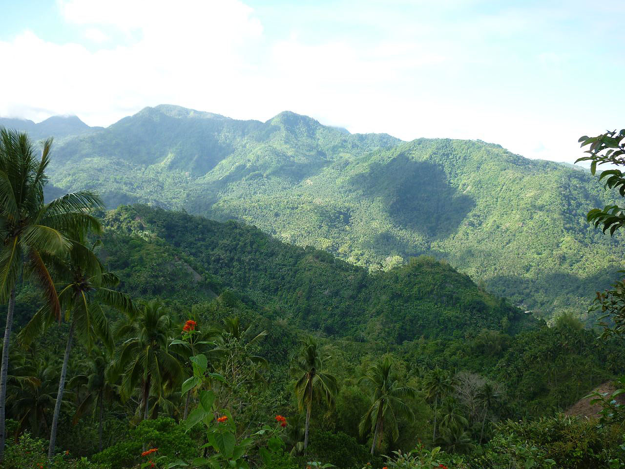 Les montagnes et campagnes des Philippines