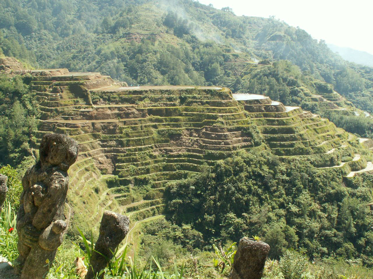 Les montagnes et campagnes des Philippines